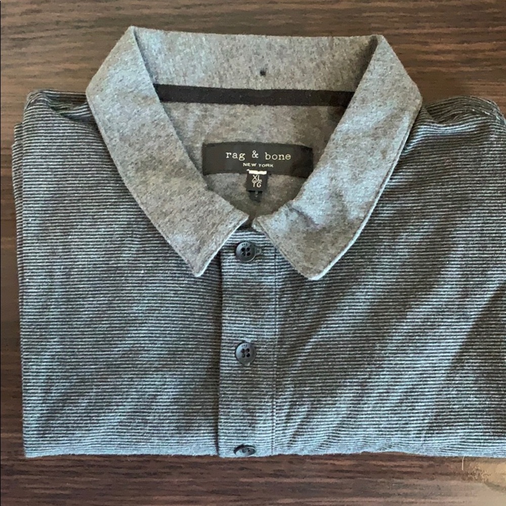 Rag & bone classic stripe polo
